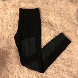 Express high waisted moto leggings